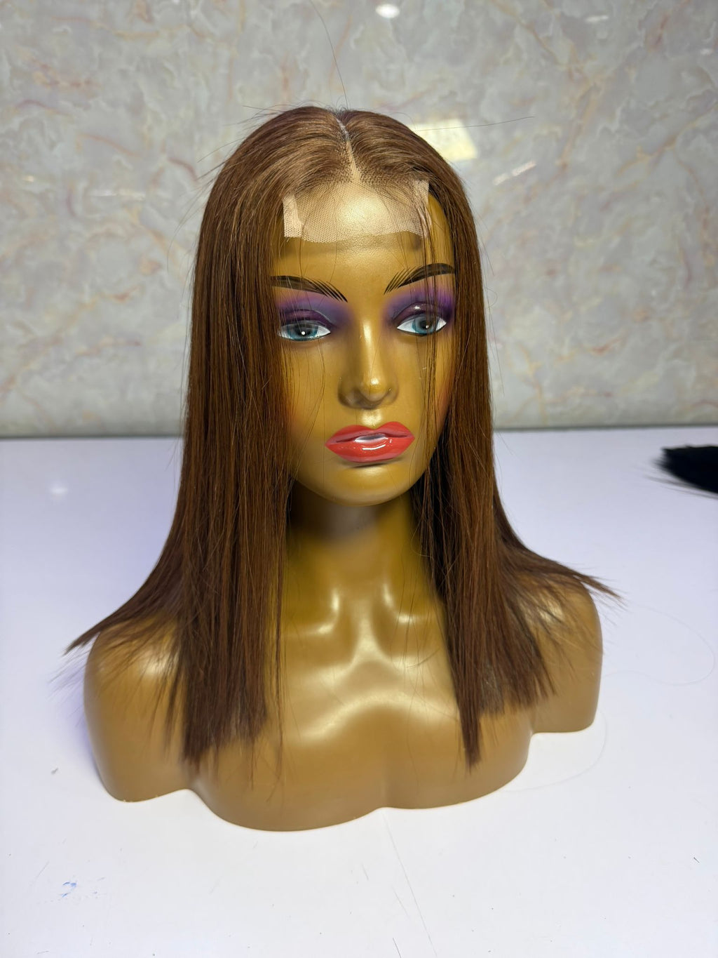Brown Lace Front Wig 22"