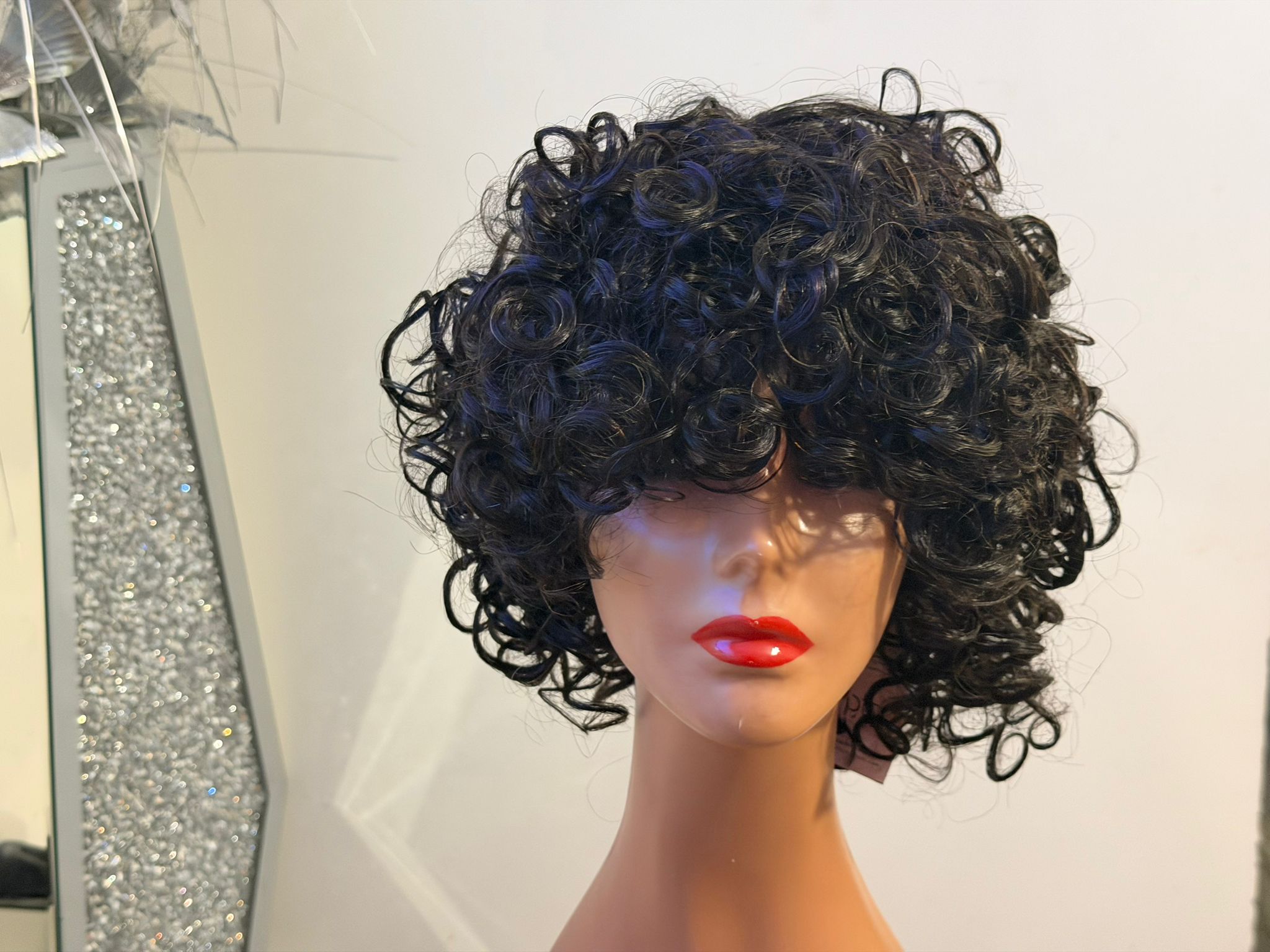 Fantacial's Pixie Cut Curls Natural Black