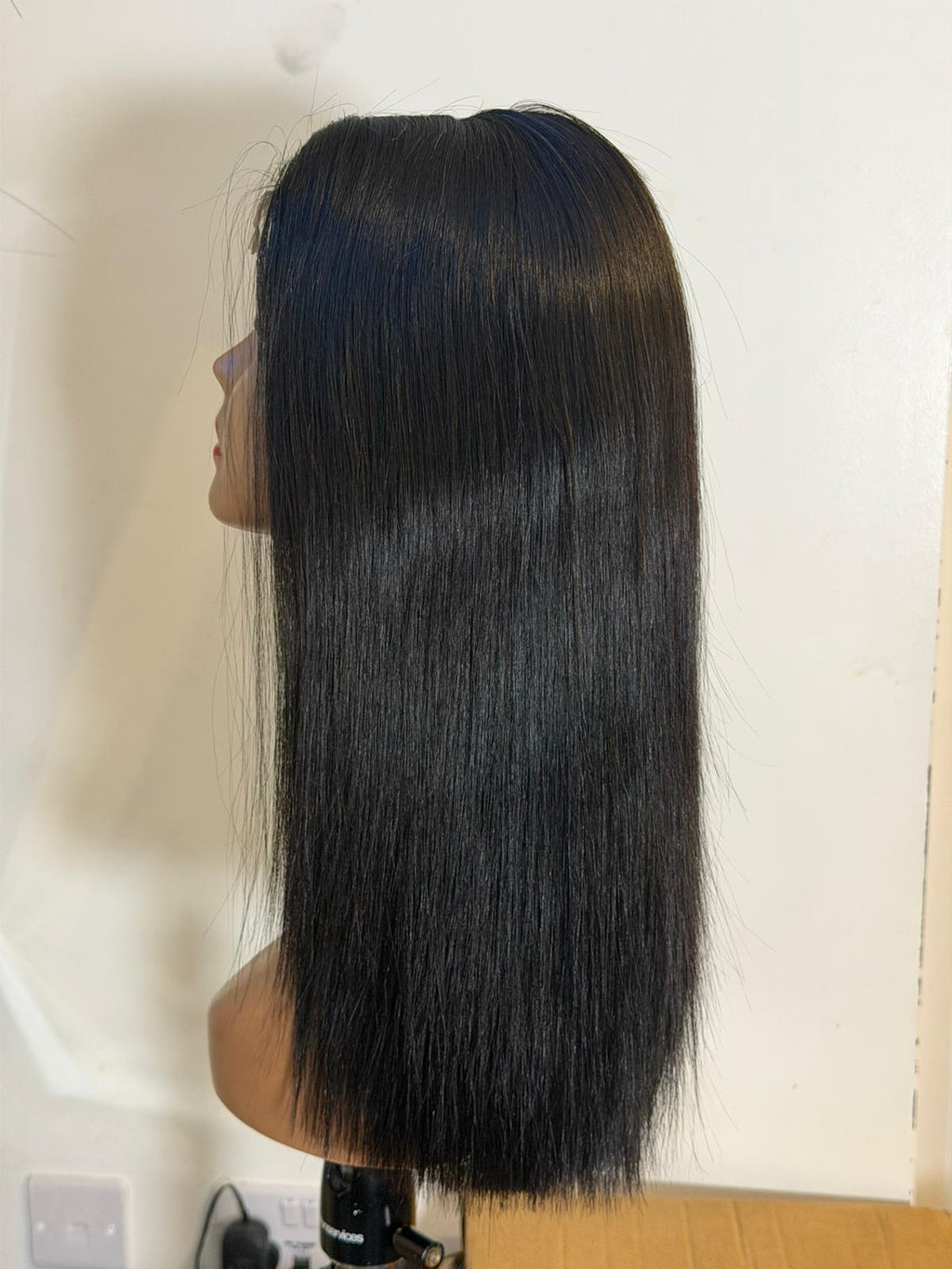 Natural Black Luxe Lace Front Wig 14"