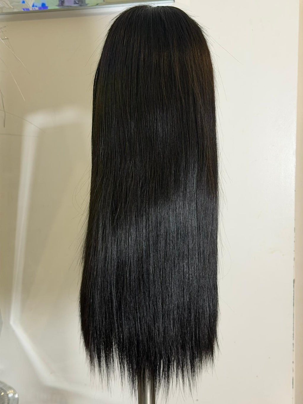 Natural Black Luxe Lace Front Wig 18"
