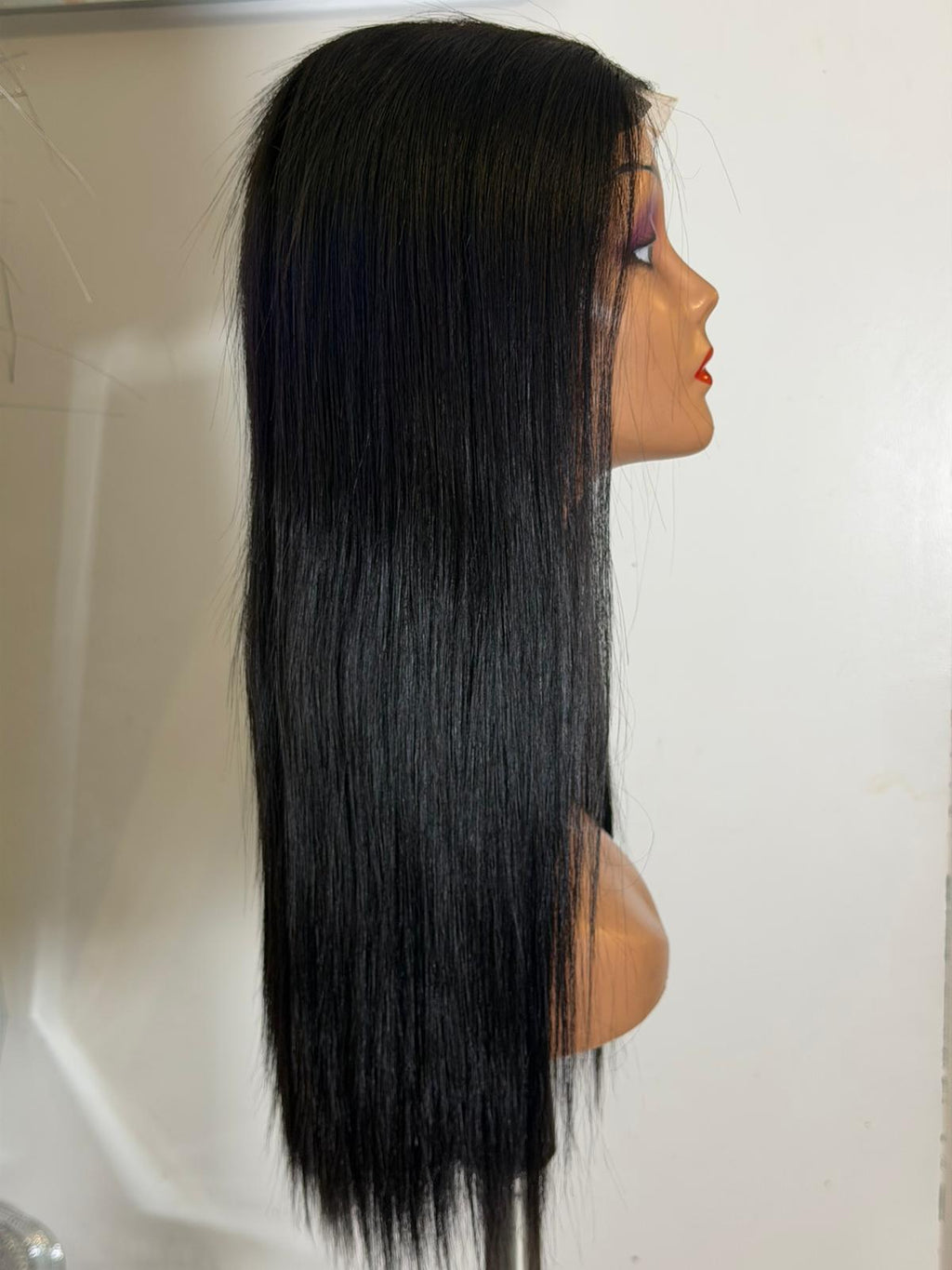 Natural Black Luxe Lace Front Wig 18"