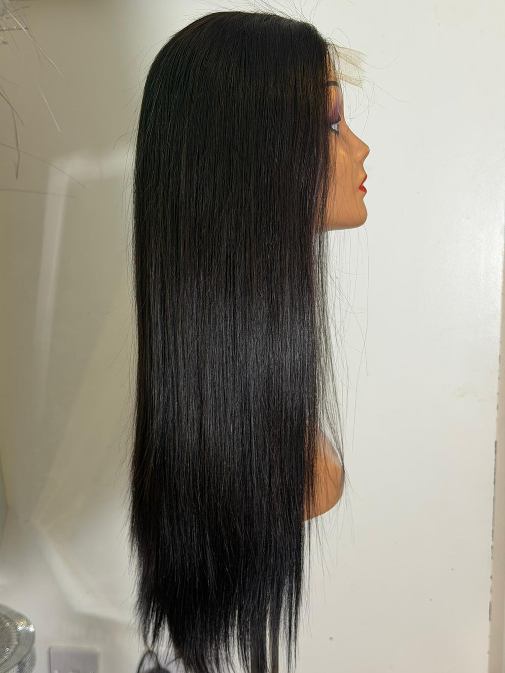 Natural Black Luxe Lace Front Wig 20"