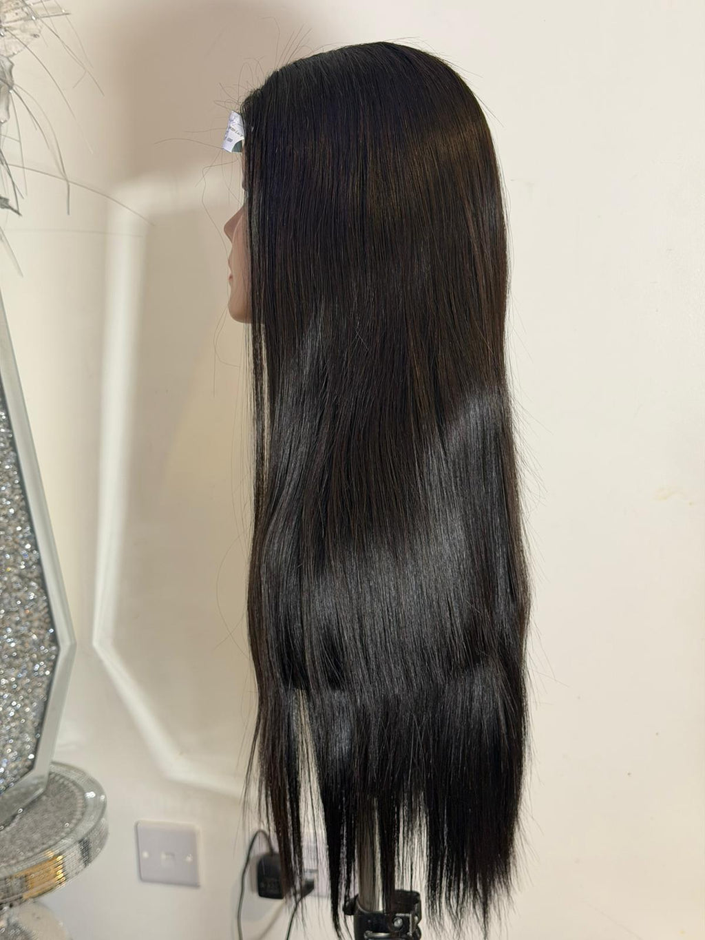 Natural Black Luxe Lace Front Wig 22"
