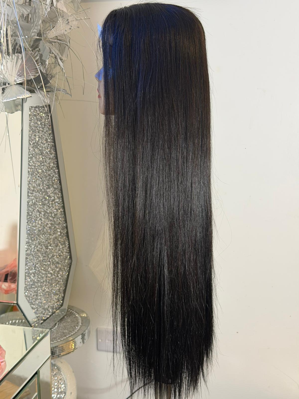 Natural Black Luxe Lace Front Wig 26"
