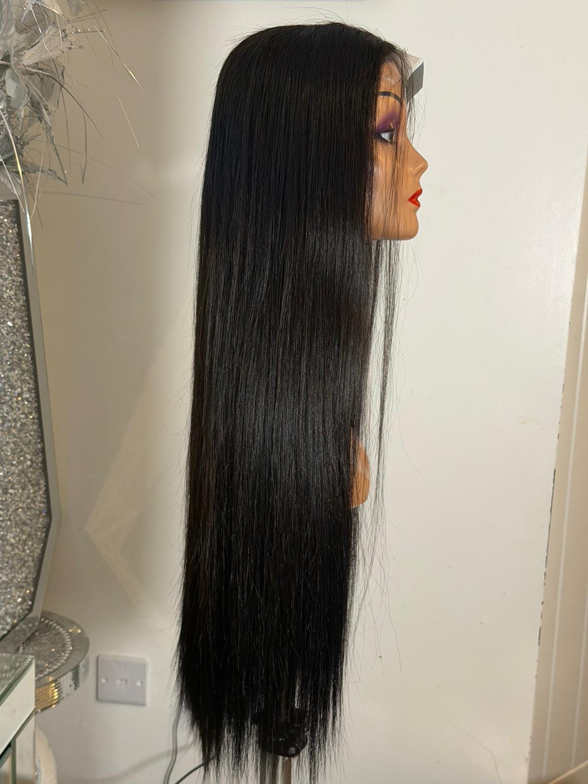 Natural Black Luxe Lace Front Wig 26"