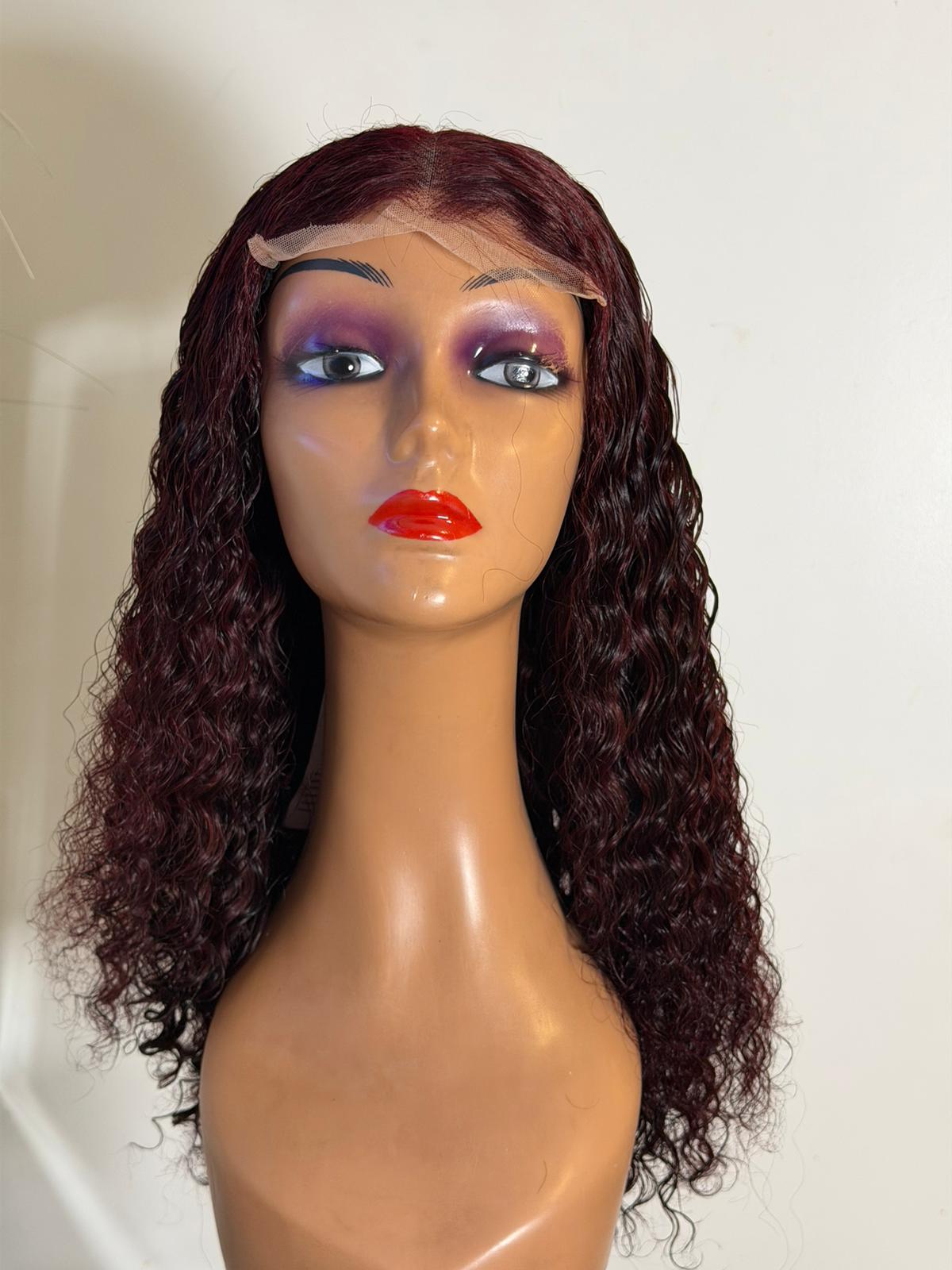 Dark Burgundy Burmese Curls