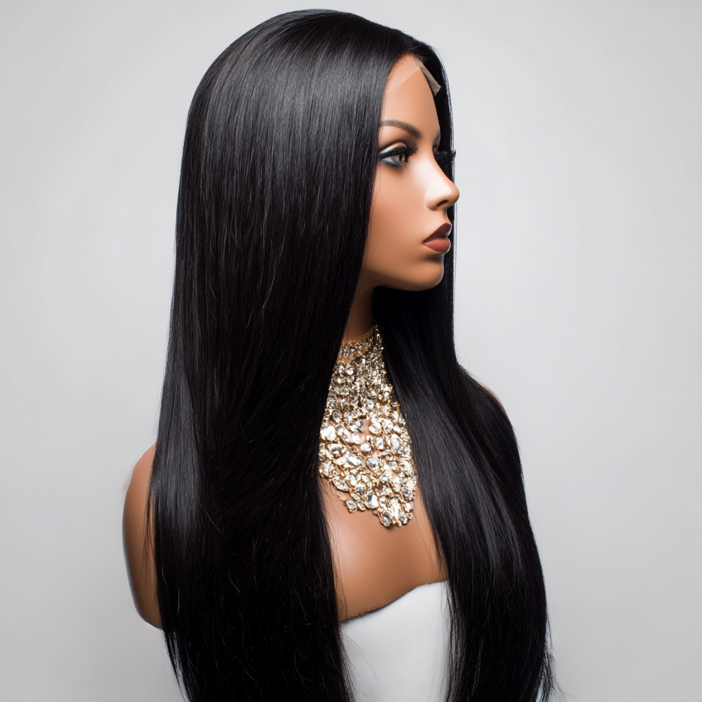 Natural Black Luxe Lace Front Wig 20"